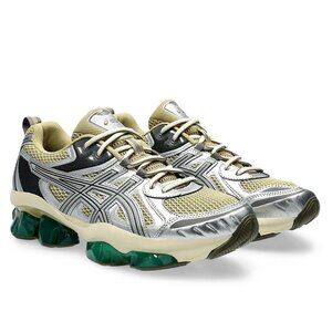 ASICS Gel Quantum Kinetic Khaki Beige Pure Silver 1203A270-252 Mens 7 US 40 EUR